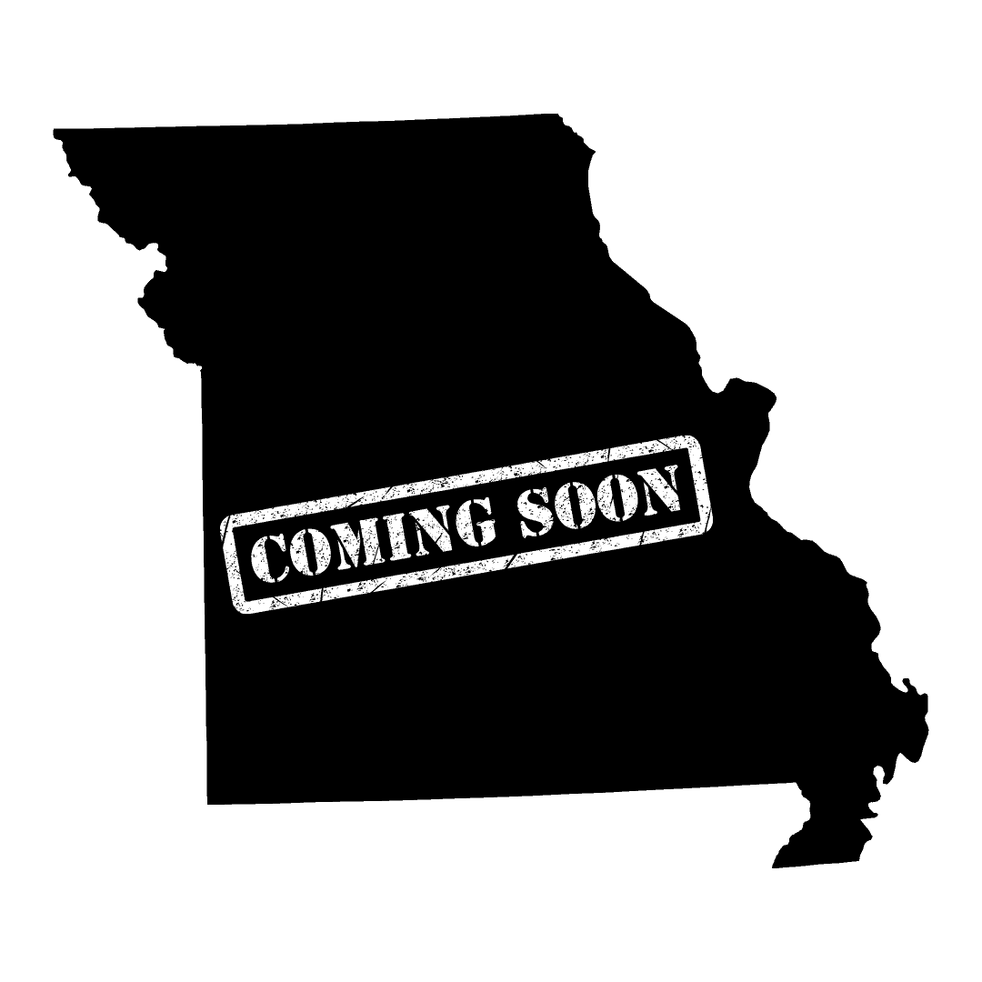 Coming Soon Outline of Missouri