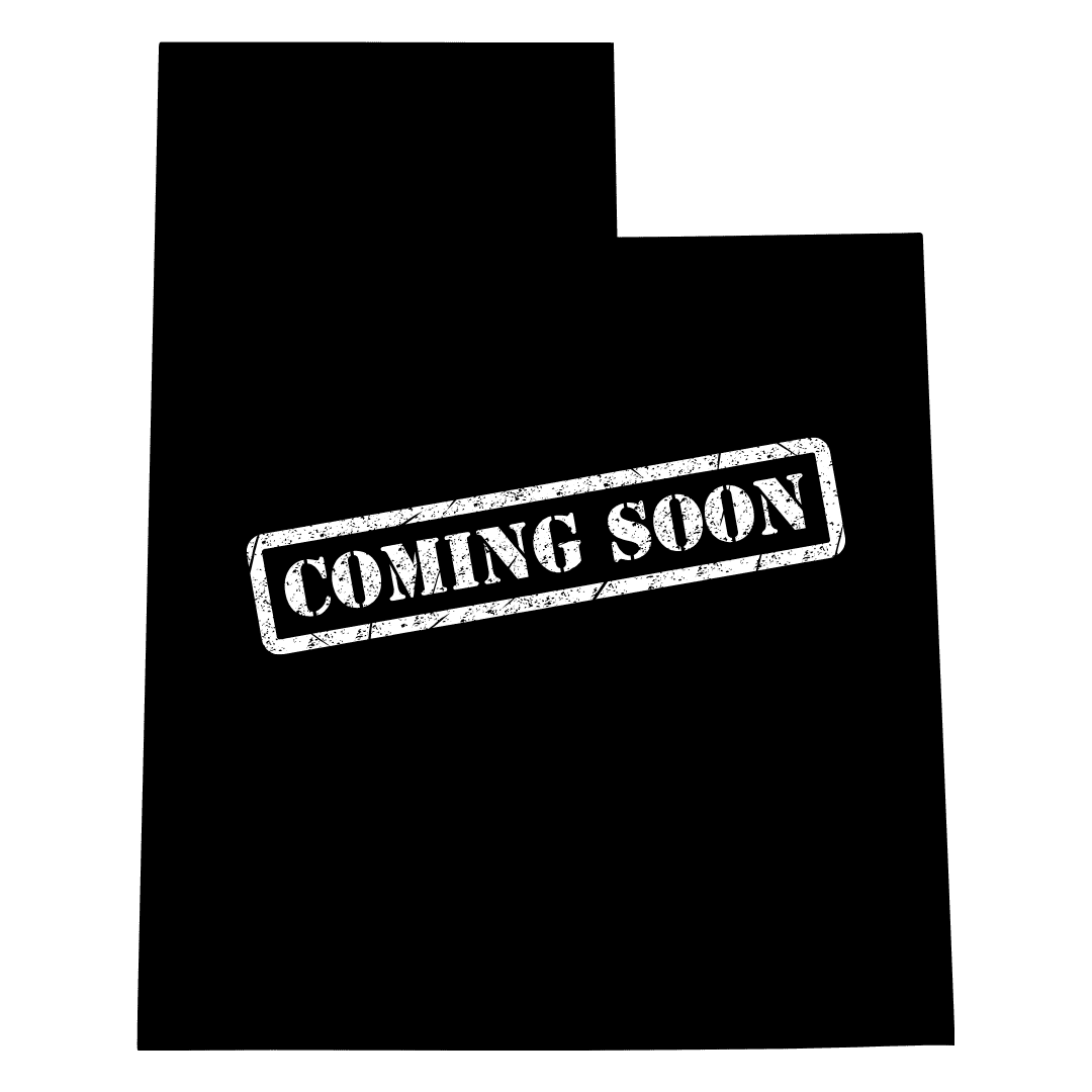 Coming Soon Outline of Utah