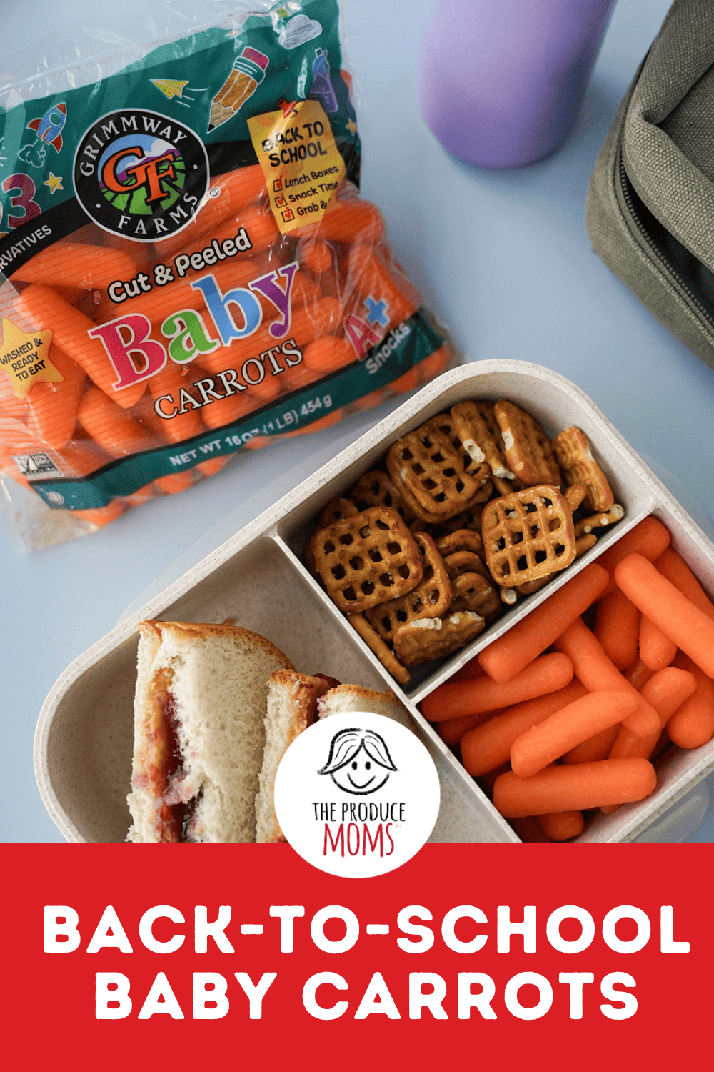 Pinterest Pin Baby Carrots Back-To-School