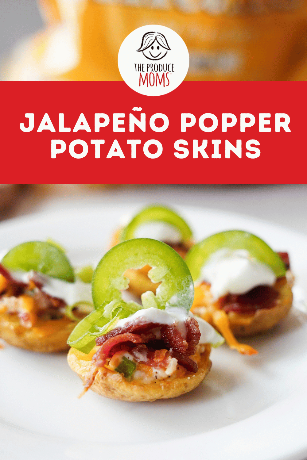 Pinterest Pin Jalapeno Popper Potato Skins